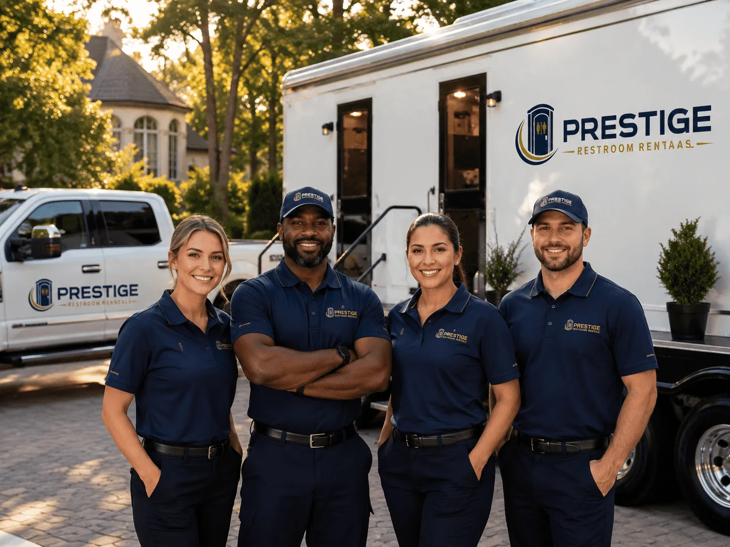Trusted Luxury Portable Restrooms company in Reeves, LA
